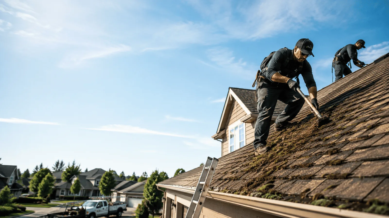 Roof Moss Removal in Fertile, MN near me